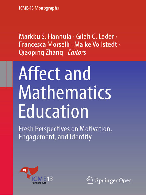 Title details for Affect and Mathematics Education by Markku S. Hannula - Available